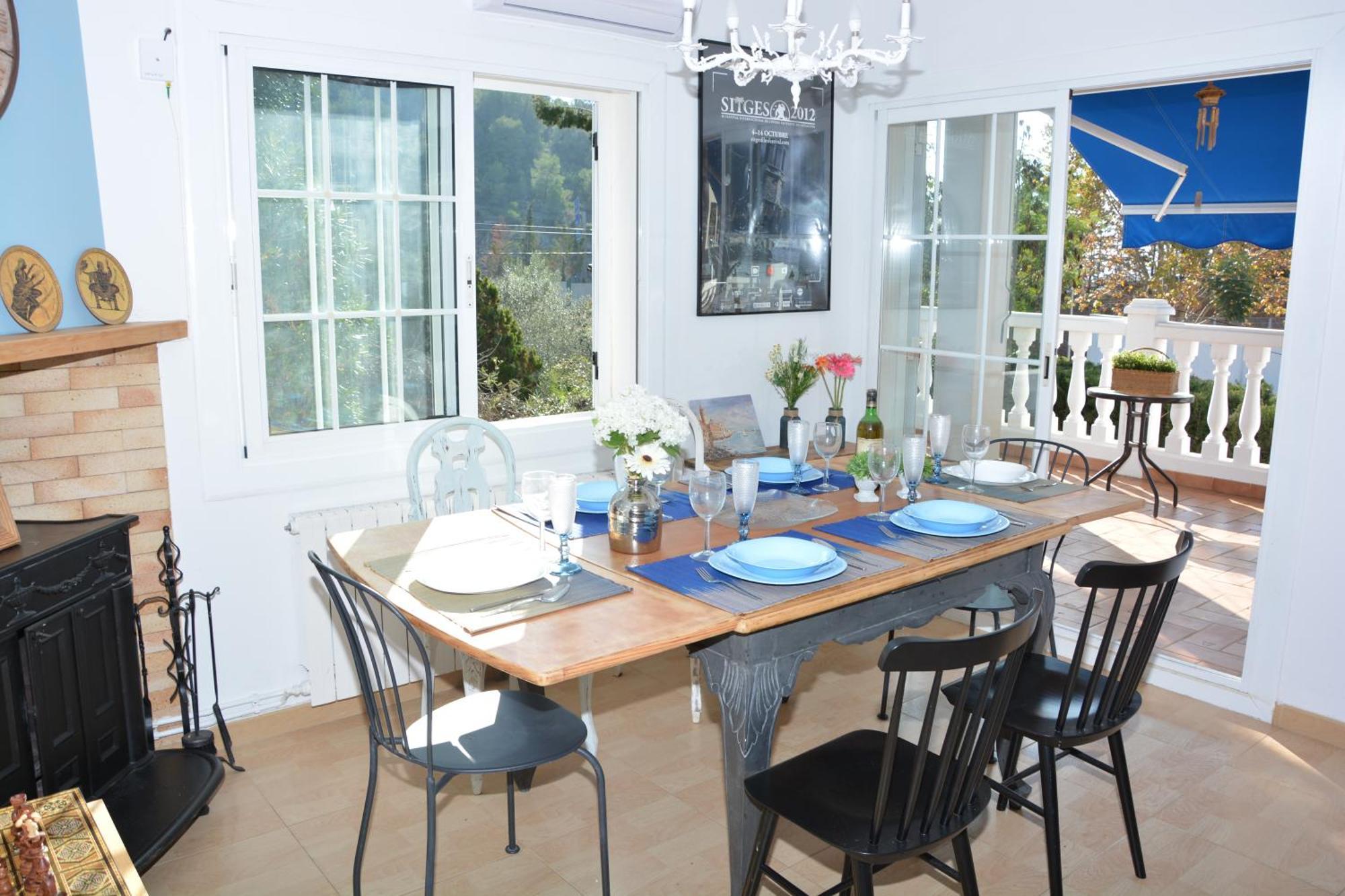 Villa Les Moreres De Sitges, Mediterranean-Style Family Escape ภายนอก รูปภาพ